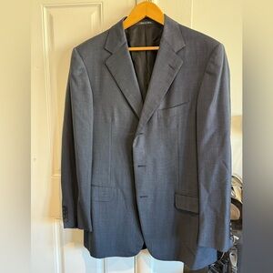 Ermenegildo Zegna Dark Blue Suit Jacket and Pants